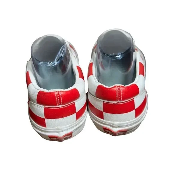 Vans Leather slip-ons size 10 - Picture 4 of 5